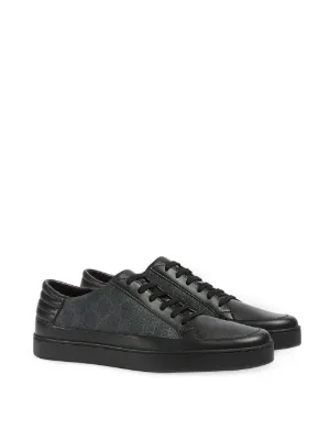 gucci gg supreme low top sneakers