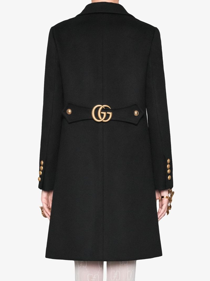 gucci coat wool