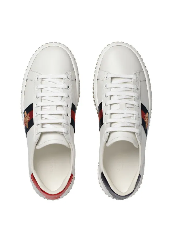gucci ace sneakers white