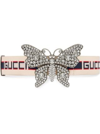 gucci belt with butterfly