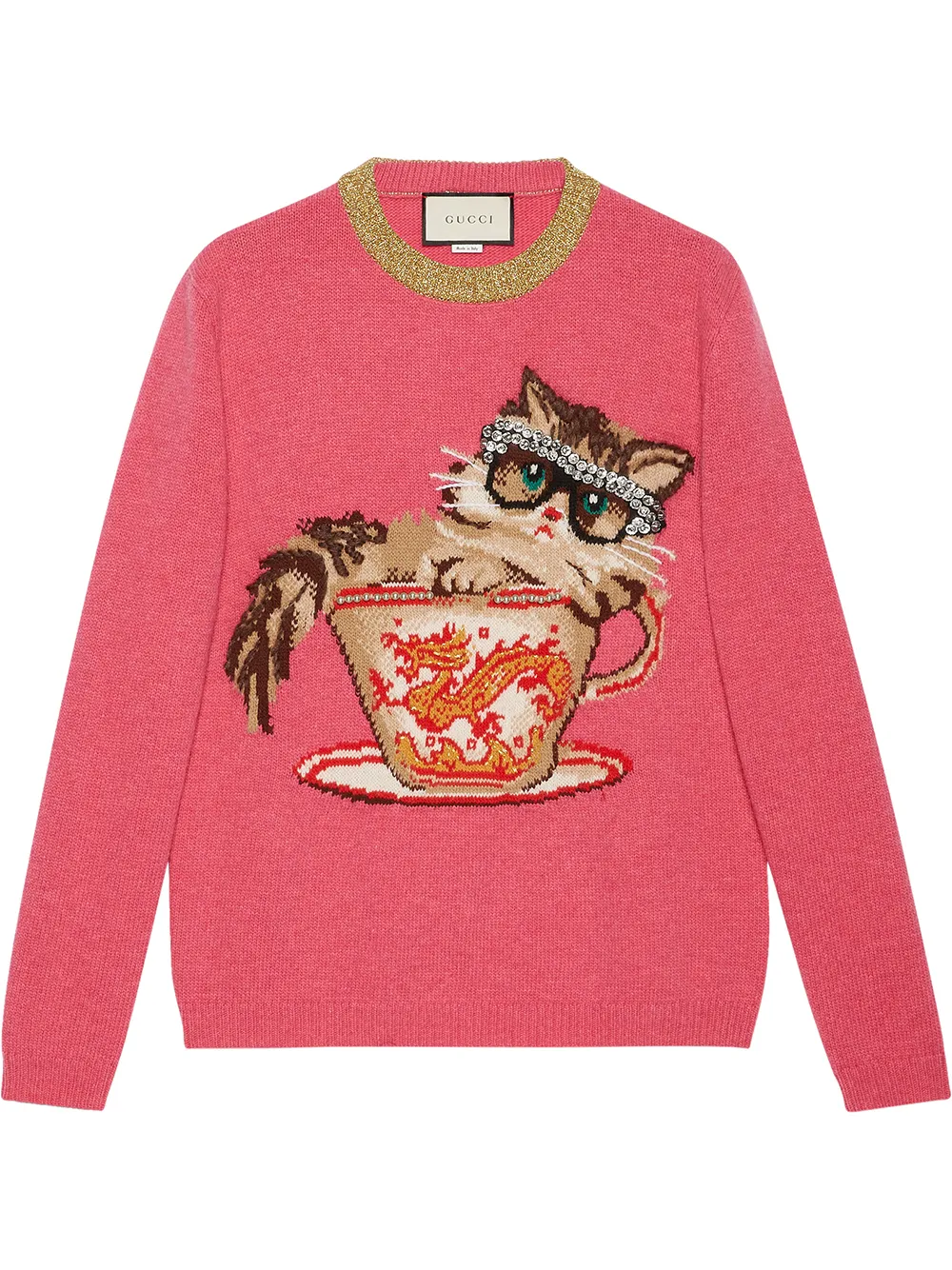Джемпер Gucci Cat