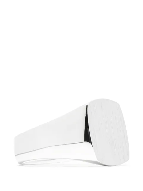 Tom Wood Cushion Satin signet ring