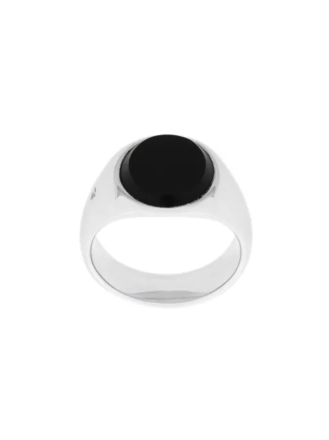 Tom Wood Oval Onyx ring