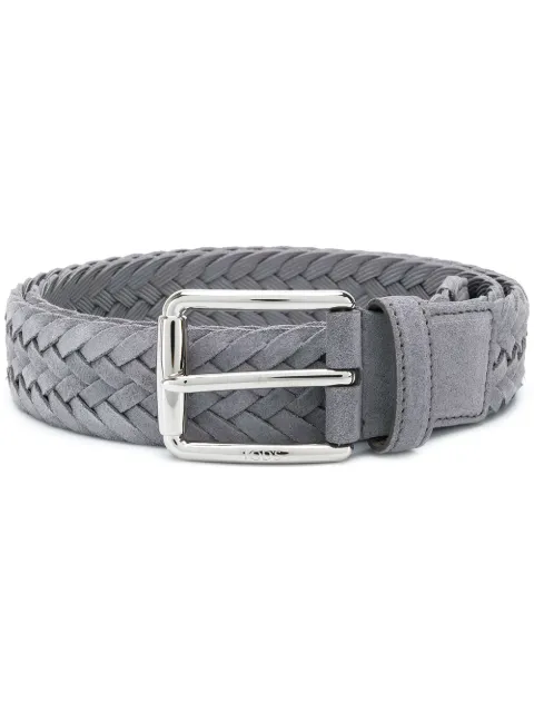 Tod's woven buckle belt