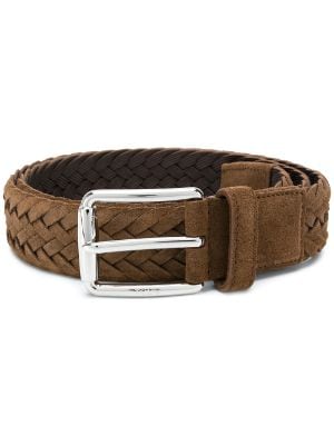 Buy Tod's Reversible Belt in Suede, Rust Color Men