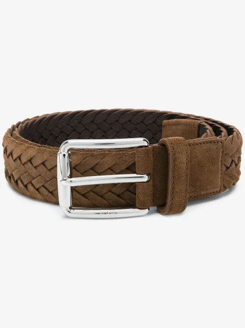 Tod's woven buckle belt