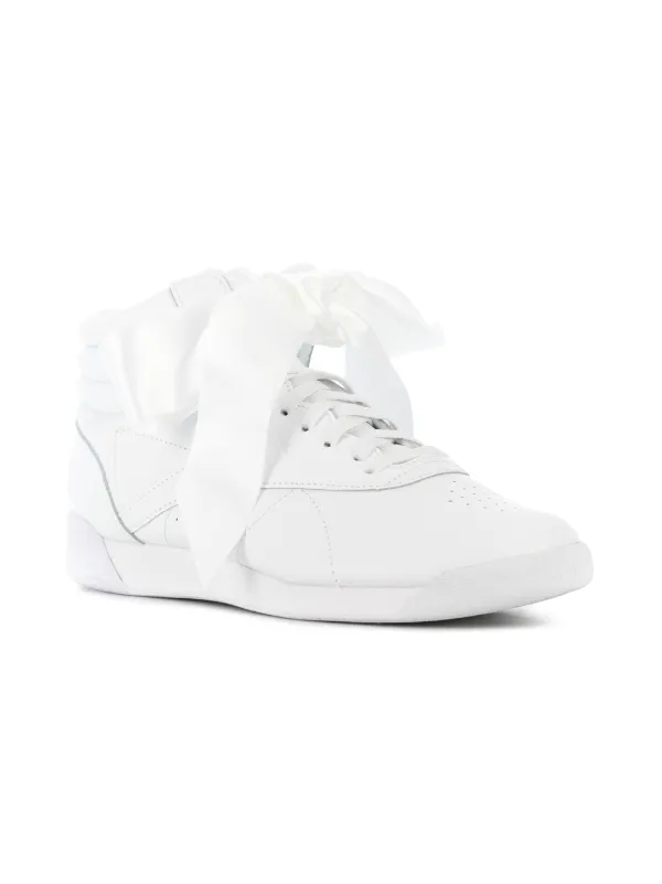 reebok freestyle hi satin bow