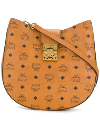 Mcm Patricia Visetos Hobo Medium Shoulder Bag Farfetch Mcm Patricia Visetos Hobo Medium Shoulder Bag