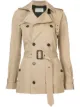 Image 1 of Saint Laurent short garbadine trench coat