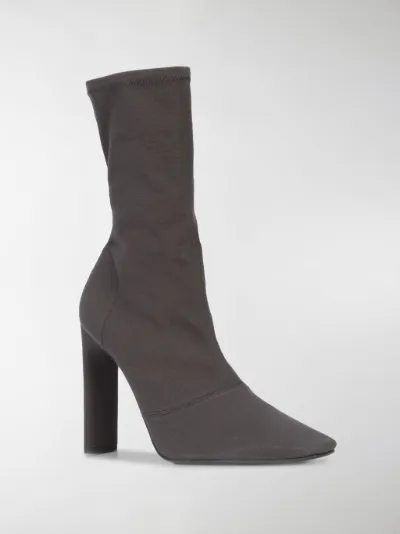 Yeezy graphite 105 stretch canvas ankle 