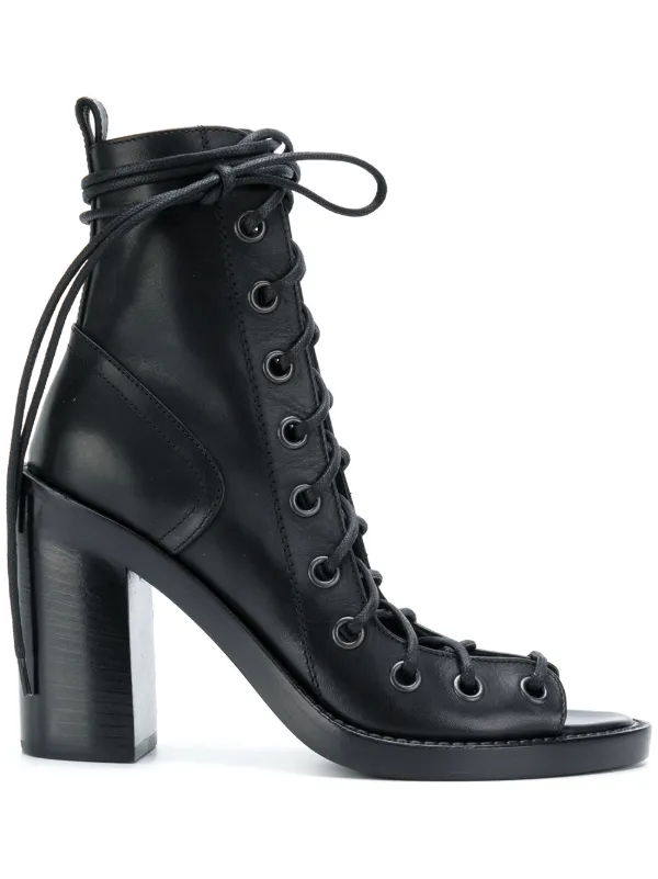 ann demeulemeester lace up