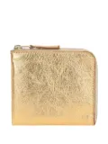 Comme Des Garçons Wallet metallic-finish wallet