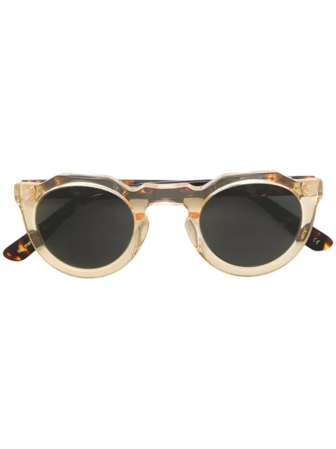 Lesca lunettes de soleil à monture ronde