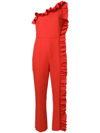 msgm ruffle jumpsuit