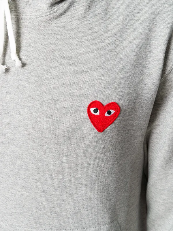 hoodie with heart logo