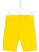 Image 1 of Dsquared2 Kids Teen stretch denim shorts