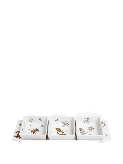 Fornasetti Astronomici appetizer set