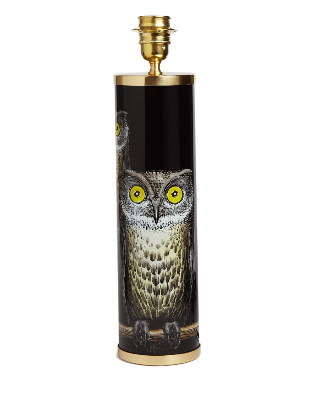 Fornasetti Owl lamp base | Black | Image 1