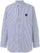 Bild 1 von Comme Des Garçons Play Gestreiftes Hemd mit Herz-Patch
