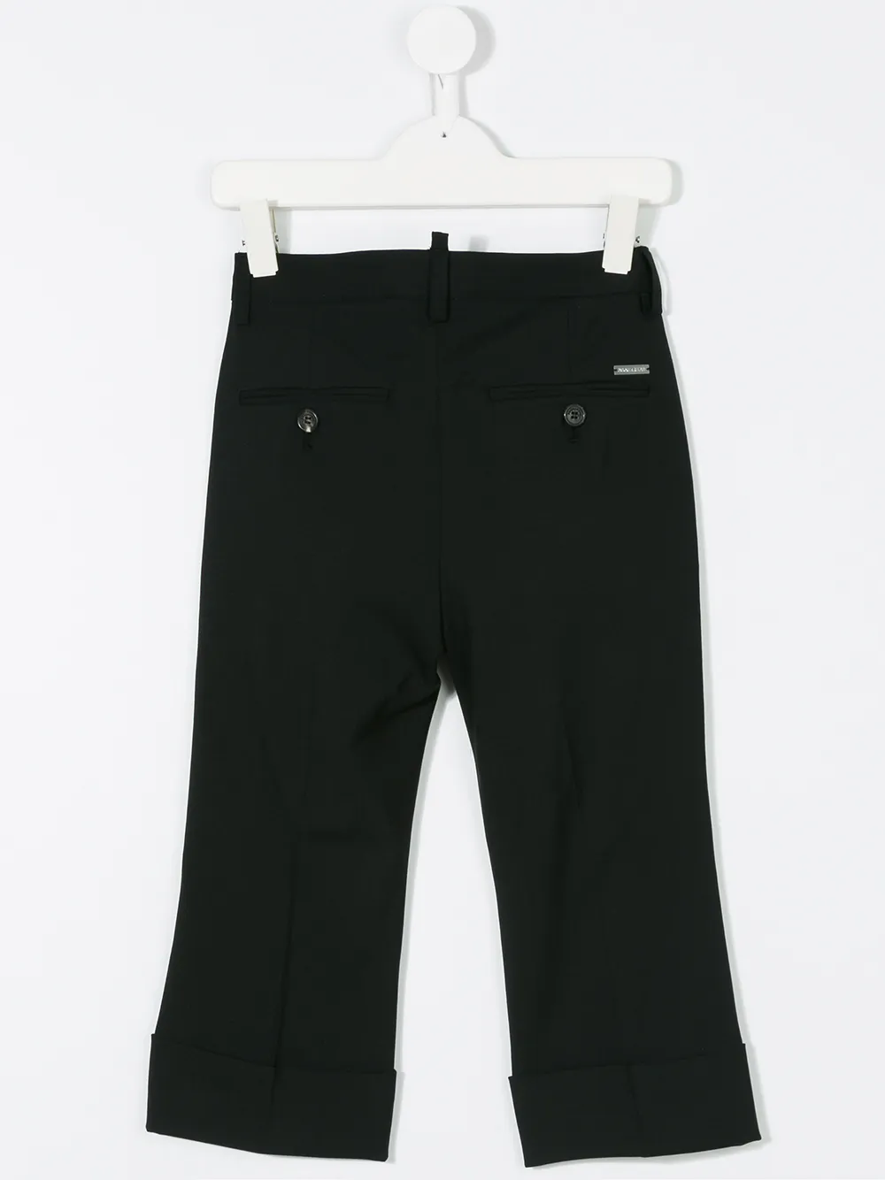 DSQUARED2 KIDS getailleerde broek Zwart