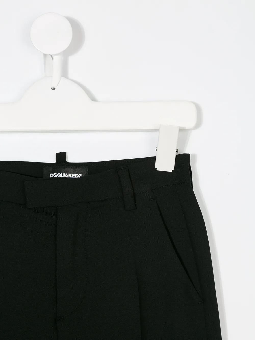 DSQUARED2 KIDS getailleerde broek Zwart