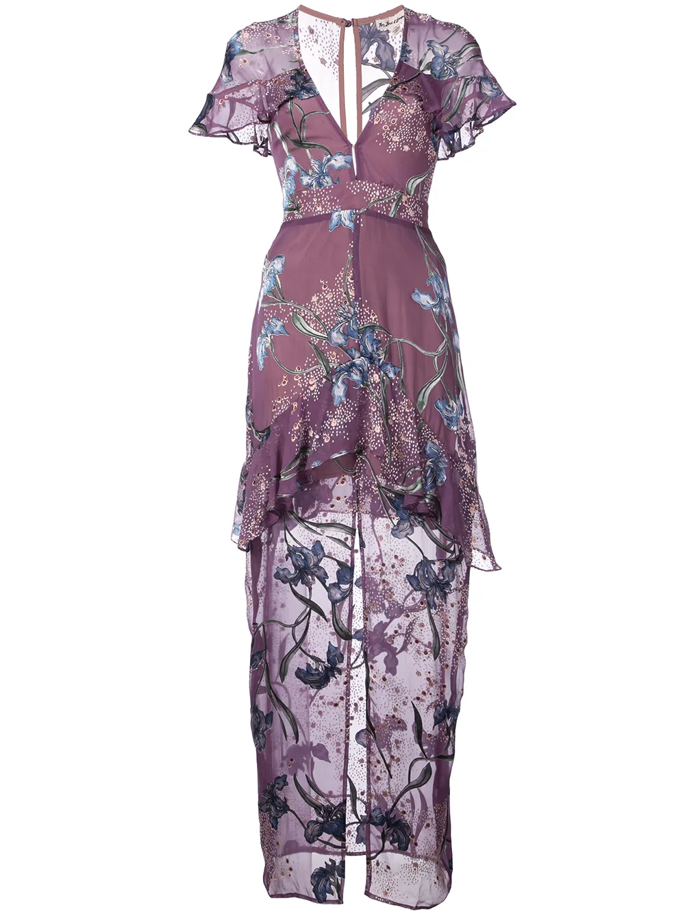 For Love And Lemons Orchid V-neck Dress $472 - Buy Online SS18 - Quick Shipping, Price