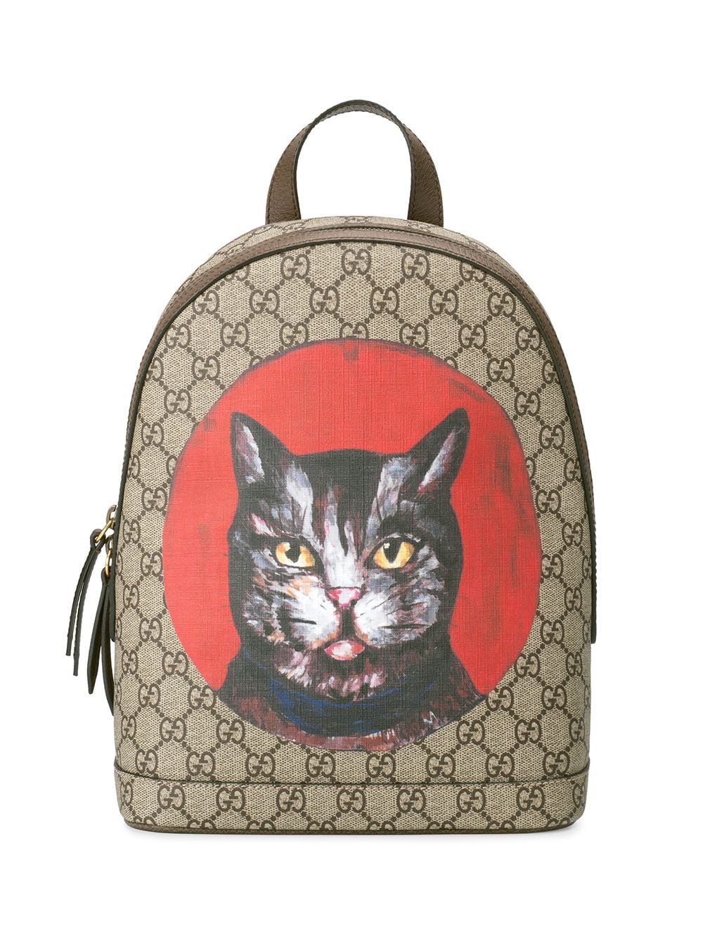 Gucci GG Supreme Mystic Cat Backpack 