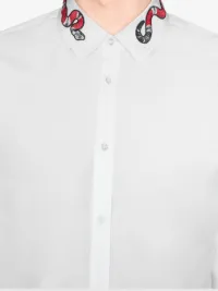 Gucci snake collar dress shirt Clearance