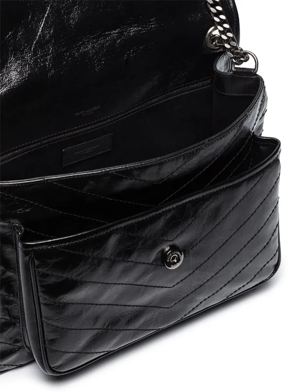 Saint Laurent Medium Niki Leather Shoulder Bag - Farfetch