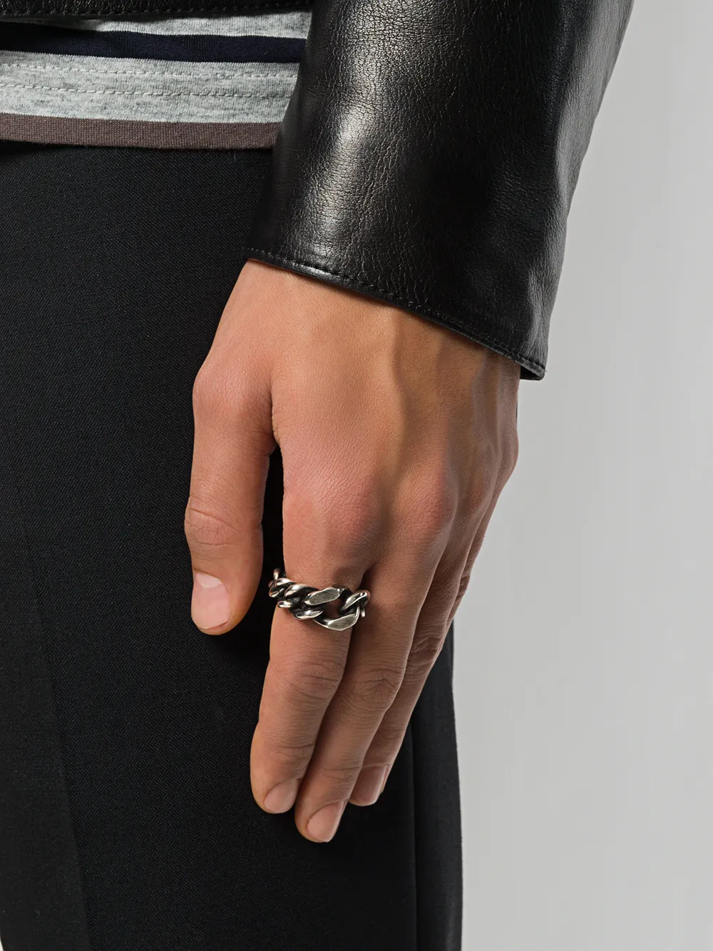 WERKSTATT:MÜNCHEN mixed chain ring | Men | Image 2