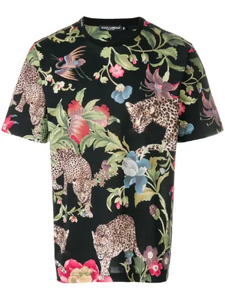 dolce gabbana leopard t shirt