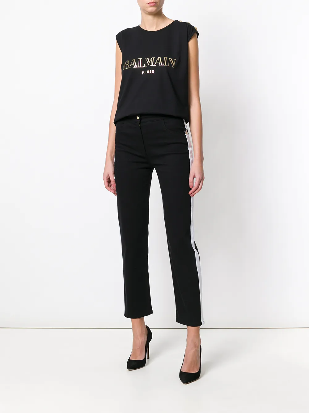 Balmain logo tank top | Vests & Tank Tops | Image 2