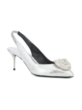 Oscar De La Renta Odette Open Back Pumps - Farfetch ... Oscar de la Renta Odette open back pumps ...