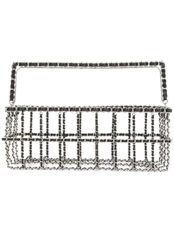 Chanel Pre-owned Supermarket Collection Bag in Metallic