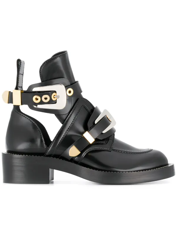 Balenciaga 'Ceinture' Stiefeletten Farfetch balenciaga sneaker, Balenciaga Suede Chelsea Boots Herren