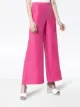 Simon Miller Aliso flared silk linen-blend trousers