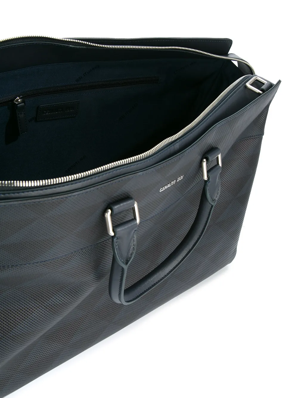 cerruti 1881 几何印花结构公事包