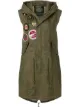 Image 1 of Mr & Mrs Italy patch detail midi gilet