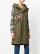 Mr & Mrs Italy patch detail midi gilet