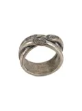 Tobias Wistisen twisted ring - Silver