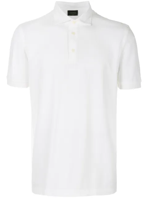 Dell'oglio コットン ポロシャツ