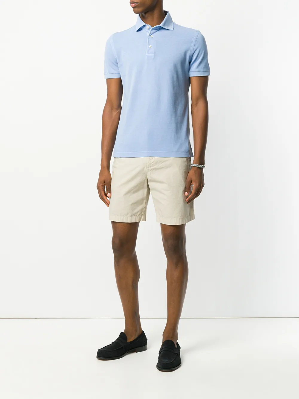 Dell'oglio klassiek poloshirt - Blauw