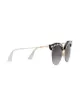 Image 2 of Gucci Eyewear black cat eye acetate sunglasses with pearls
