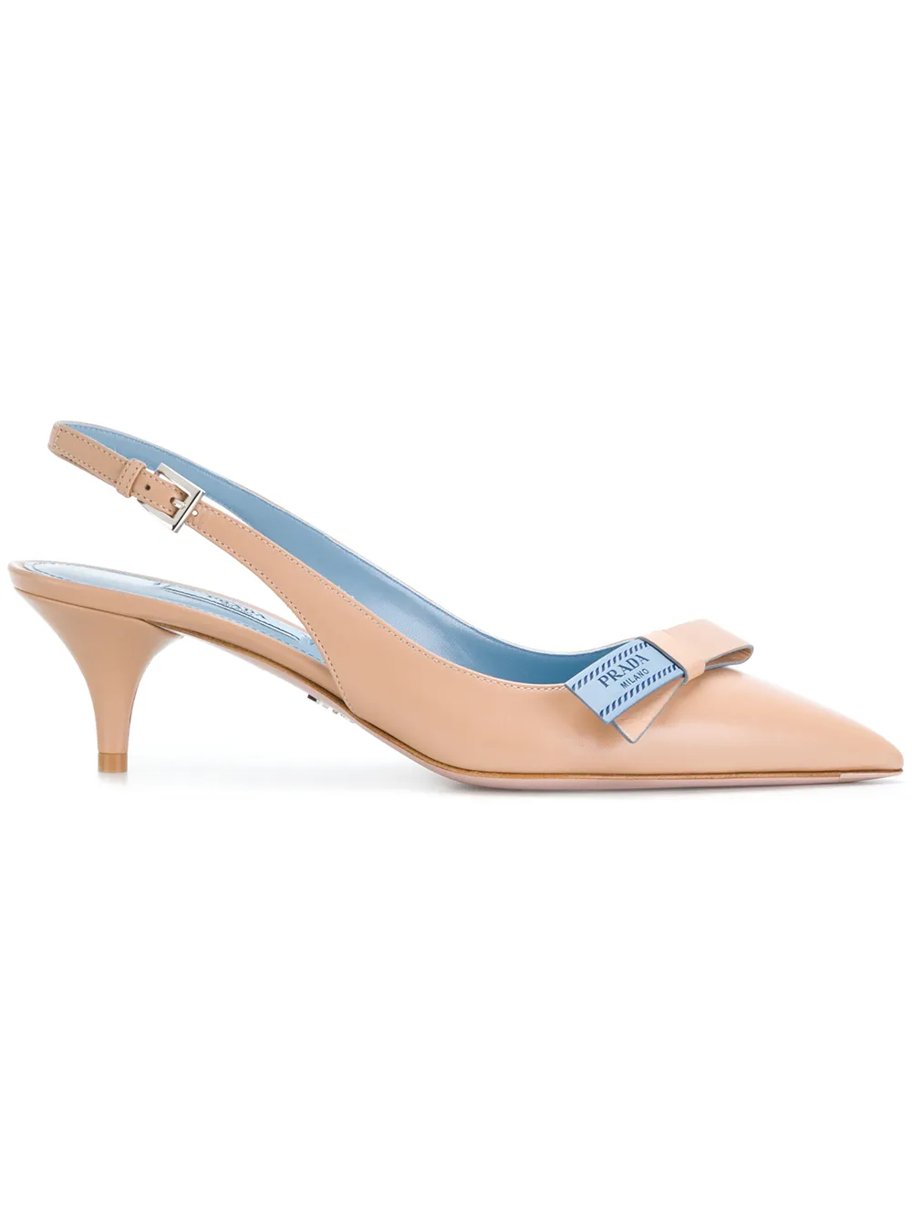Prada bow-detail Slingback Pumps - Tendenza classica, vale la pena avere Prada bow-detail Slingback Pumps - Tendenza classica, vale la pena avere