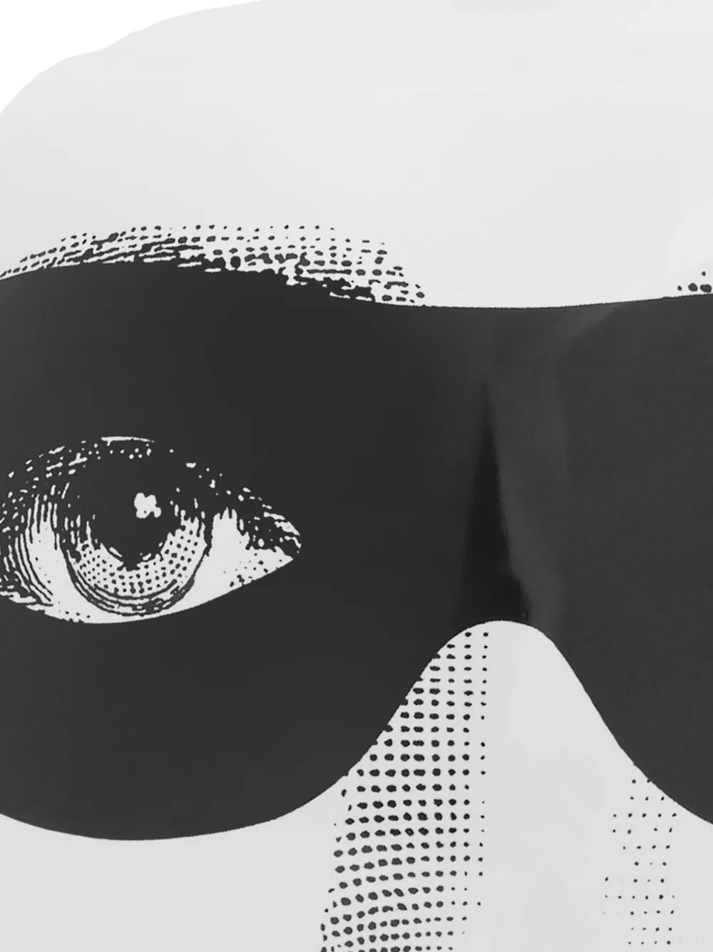  Fornasetti 'don Giovanni' Vase   Weiß 