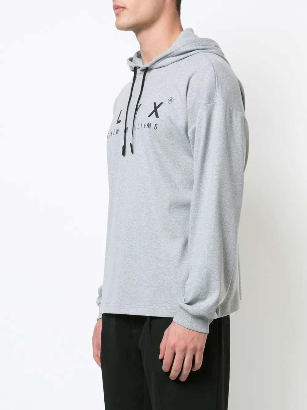 1017 ALYX 9SM hoodie met logoprint Grijs