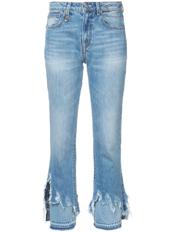 r13 distressed jeans