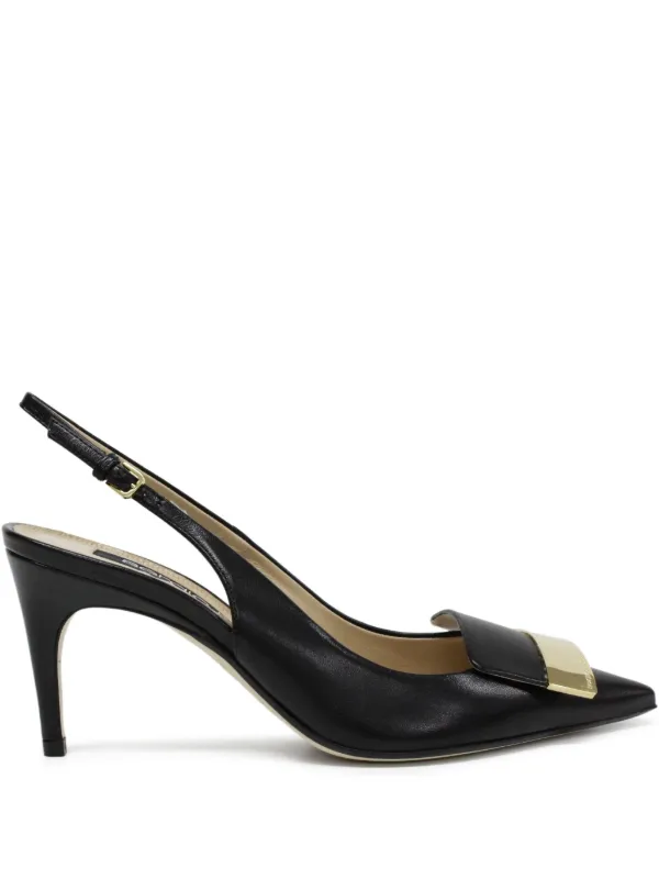 Sergio Rossi セルジオロッシ SR1 スリングバック パンプス Sergio Rossi sr1 スリングバック パンプス 通販 - FARFETCH
