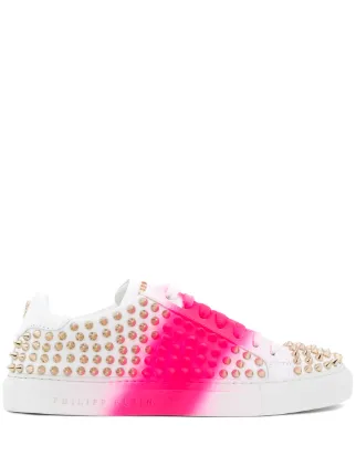 Philipp Plein Spike Studded Sneakers - Farfetch