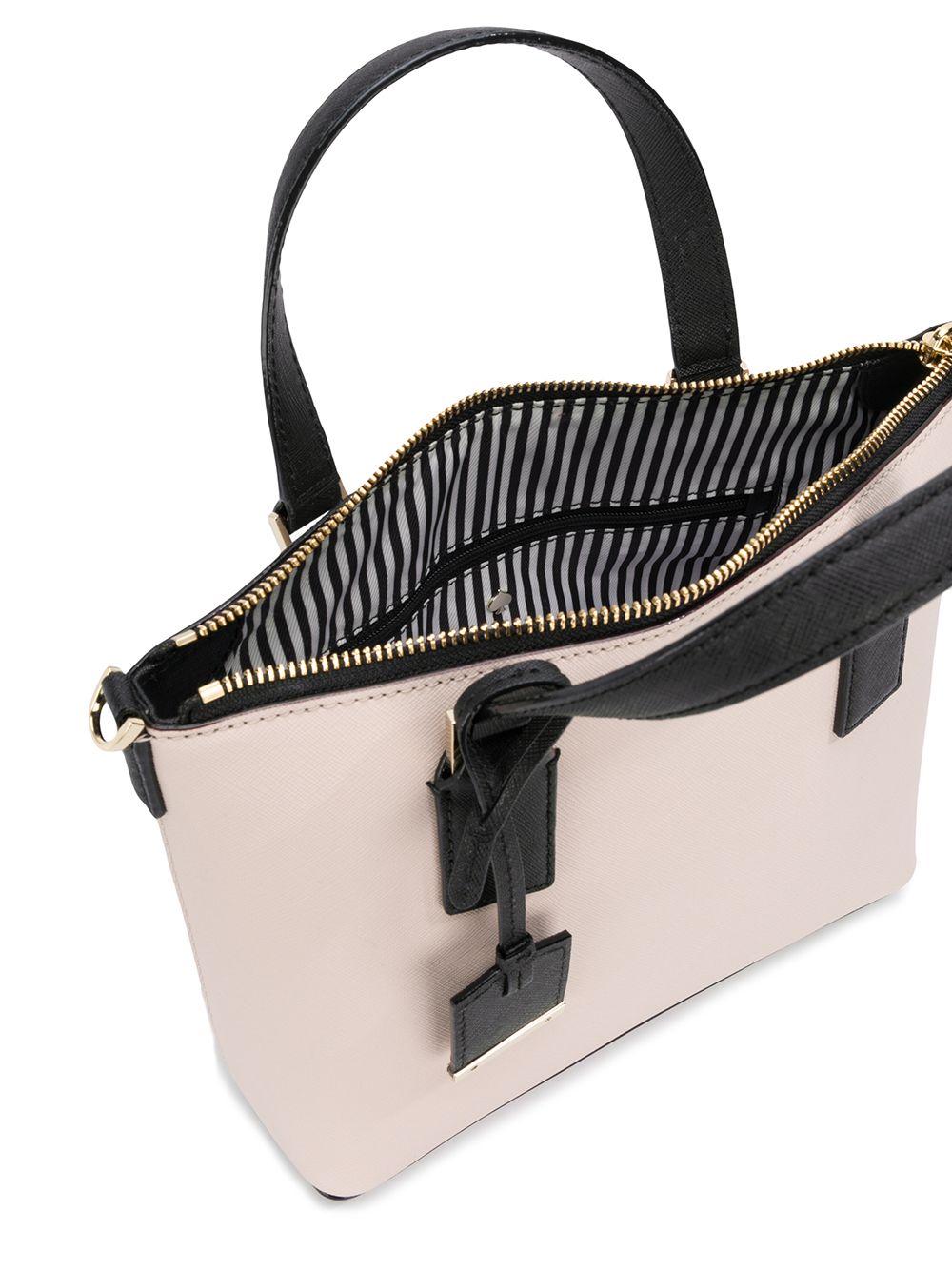 kate spade 双色手提包